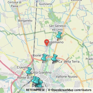 Mappa Via Mirabello, 27100 Pavia PV, Italia (3.02455)