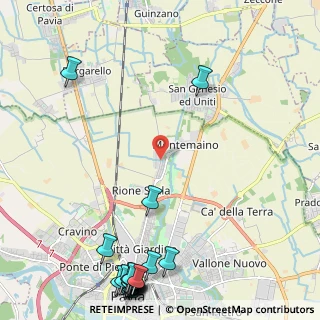 Mappa Via Mirabello, 27100 Pavia PV, Italia (3.511)