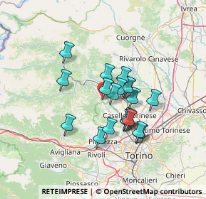 Mappa Strada della Chiesa, 10076 Grange di , Italia (10.3765)