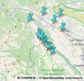 Mappa Strada della Chiesa, 10076 Grange di , Italia (2.52692)