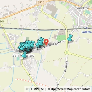 Mappa Via Cavazocche, 35040 Megliadino San Fidenzio PD, Italia (0.45556)