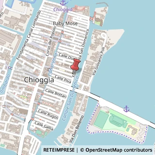 Mappa Calle Giuseppe Veronese, 8421, 30015 Chioggia, Venezia (Veneto)