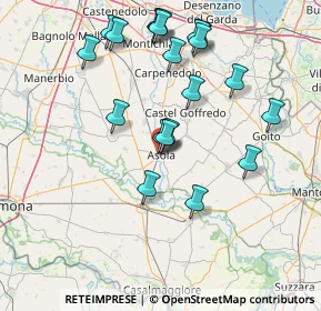 Mappa Via Andrea Torresano, 46041 Asola MN, Italia (15.484)