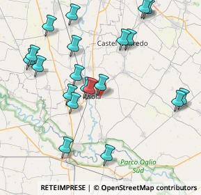 Mappa Via Raimondo Vittorio, 46041 Asola MN, Italia (8.8485)