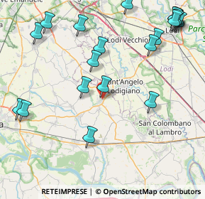 Mappa Via XXV Aprile, 27019 Villanterio PV, Italia (10.7315)