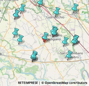 Mappa Via XXV Aprile, 27019 Villanterio PV, Italia (8.9395)