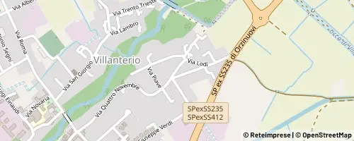 Mappa Villanterio