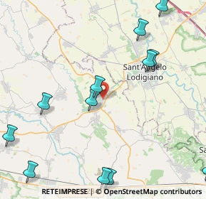 Mappa Via XXV Aprile, 27019 Villanterio PV, Italia (5.65083)
