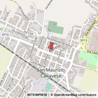 Mappa Via G. Matteotti, 6, 10077 Caselle Torinese, Torino (Piemonte)