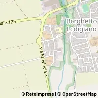 Karte Borghetto Lodigiano
