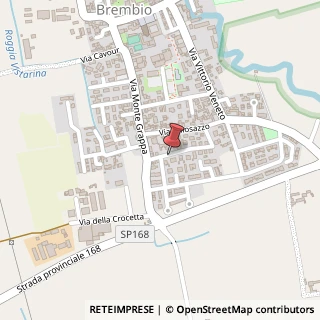 Mappa Via Palmiro Togliatti,  21, 26900 Brembio, Lodi (Lombardia)