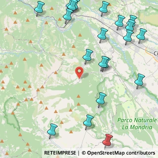 Mappa Via Don Giocondo Cabodi, 10070 Varisella TO, Italia (6.046)