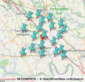 Mappa 26812 Borghetto Lodigiano LO, Italia (6.352)