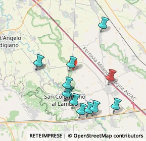 Mappa 26812 Borghetto Lodigiano LO, Italia (4.08615)