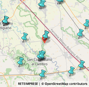 Mappa 26812 Borghetto Lodigiano LO, Italia (5.3915)