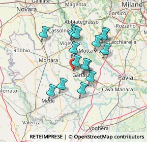 Mappa Via G. Mussini, 27020 Tromello PV, Italia (11.085)