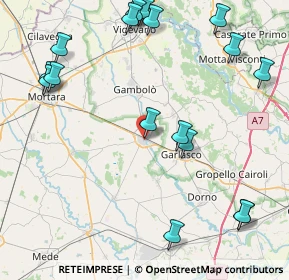 Mappa Via G. Mussini, 27020 Tromello PV, Italia (11.031)