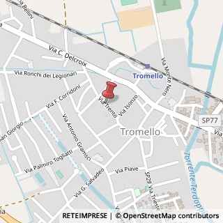 Mappa Via Trento,  35, 27020 Tromello, Pavia (Lombardia)