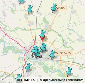 Mappa Tangenziale Nord, 27100 Pavia PV, Italia (4.90857)