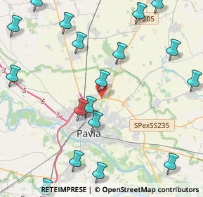 Mappa Tangenziale Nord, 27100 Pavia PV, Italia (5.879)