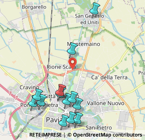 Mappa Tangenziale Nord, 27100 Pavia PV, Italia (2.46692)