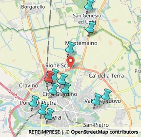 Mappa Tangenziale Nord, 27100 Pavia PV, Italia (2.20308)