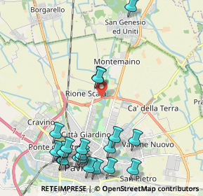 Mappa Tangenziale Nord, 27100 Pavia PV, Italia (2.635)