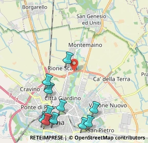 Mappa Tangenziale Nord, 27100 Pavia PV, Italia (2.63909)
