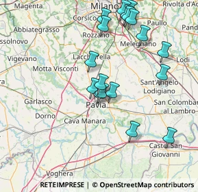 Mappa Tangenziale Nord, 27100 Pavia PV, Italia (15.70556)