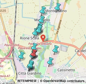 Mappa Tangenziale Nord, 27100 Pavia PV, Italia (0.95)