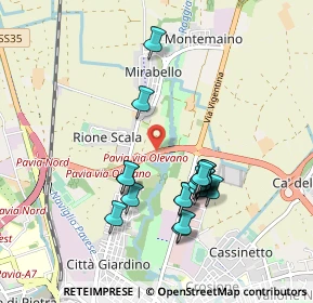 Mappa Tangenziale Nord, 27100 Pavia PV, Italia (0.8515)