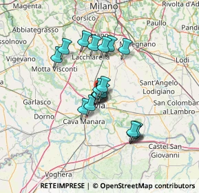 Mappa Via Vigentina, 27100 Pavia PV, Italia (10.0975)