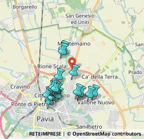 Mappa Via Vigentina, 27100 Pavia PV, Italia (1.7335)