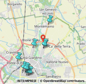 Mappa Via Vigentina, 27100 Pavia PV, Italia (2.38)