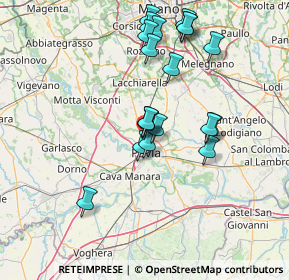 Mappa Via Alzaia, 27100 Pavia PV, Italia (13.7245)