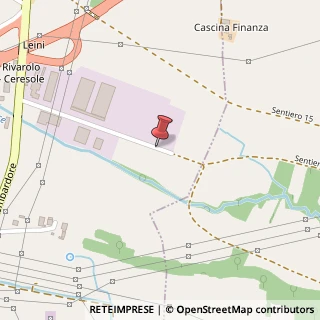 Mappa Via Lombardore, 274, 10040 Leini, Torino (Piemonte)