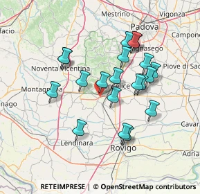 Mappa SR10var, 35042 Monselice PD, Italia (12.774)