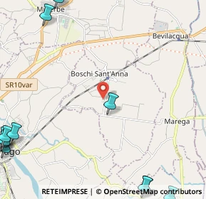 Mappa Via Olmo, 37040 Boschi Sant'Anna VR, Italia (3.87667)