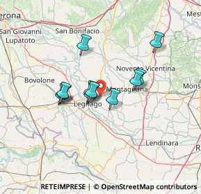 Mappa Via Olmo, 37040 Boschi Sant'Anna VR, Italia (10.31545)