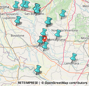 Mappa Via Olmo, 37040 Boschi Sant'Anna VR, Italia (17.8575)