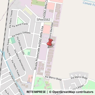Mappa Via V. Bachelet, 45, 46047 Porto Mantovano, Mantova (Lombardia)