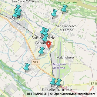 Mappa Via San Giovanni di Dio, 10077 San Maurizio Canavese TO, Italia (2.80308)