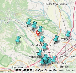 Mappa Viale Europa, 10077 San Maurizio Canavese TO, Italia (8.619)