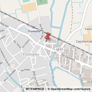 Mappa Via Marconi, 7, 27020 Tromello, Pavia (Lombardia)