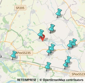 Mappa Via Giacomo Leopardi, 27010 Cura Carpignano PV, Italia (4.20333)