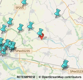 Mappa Via Giacomo Leopardi, 27010 Cura Carpignano PV, Italia (6.347)