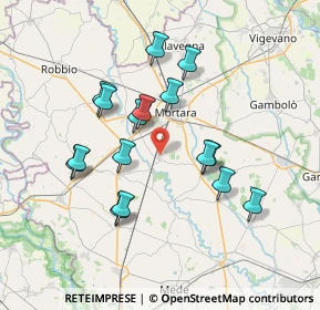 Mappa Via G. Marconi, 27020 Olevano di Lomellina PV, Italia (6.65813)