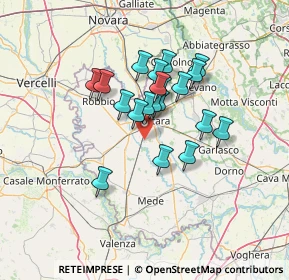 Mappa Via S. Martino, 27020 Olevano di Lomellina PV, Italia (10.3125)