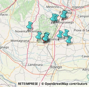 Mappa Via Marco Bressan, 35042 Este PD, Italia (10.9875)