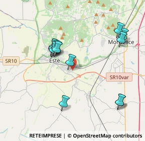 Mappa Via Marco Bressan, 35042 Este PD, Italia (3.84)